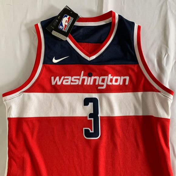 Nike Bradley Beal Washington Wizards NBA Jersey #3 Icon Authentic - Picture 3 of 7